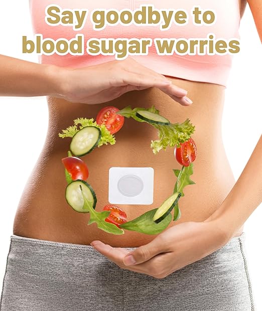 12Pcs Natural Diabetic Glucose Support Patches