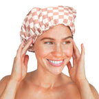 Luxury Reusable Shower Caps for Women Waterproof