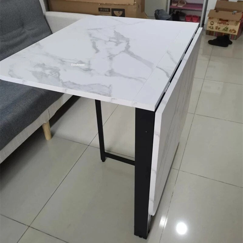 Multifunctional Folding Dining Table – Extendable, Removable & Stylish